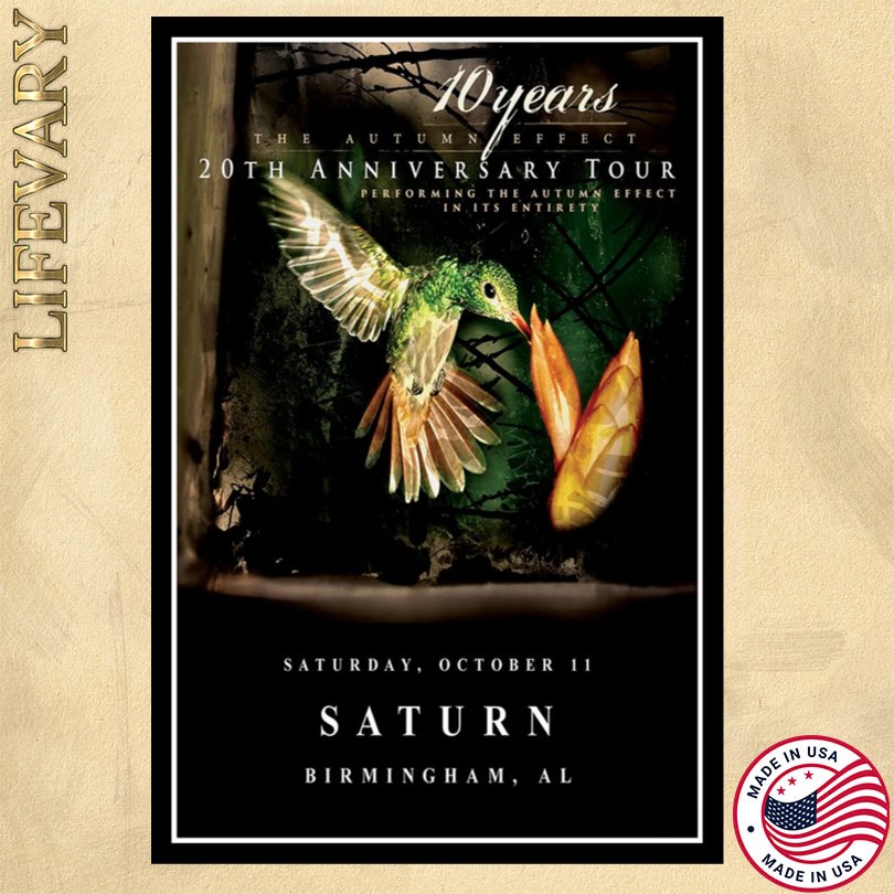 Saturn Birmingham AL Tour 2025 Poster