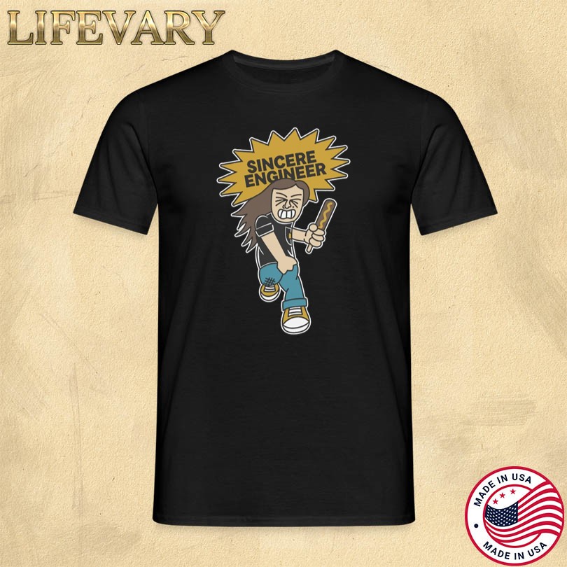 Sincere Engineer Merch Corn Dog Mosher T-Shirt