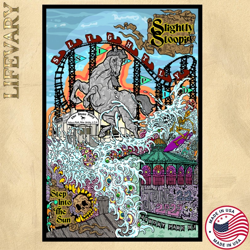 Slightly Stoopid Asbury Park, NJ 06 22 2025 Event Poster