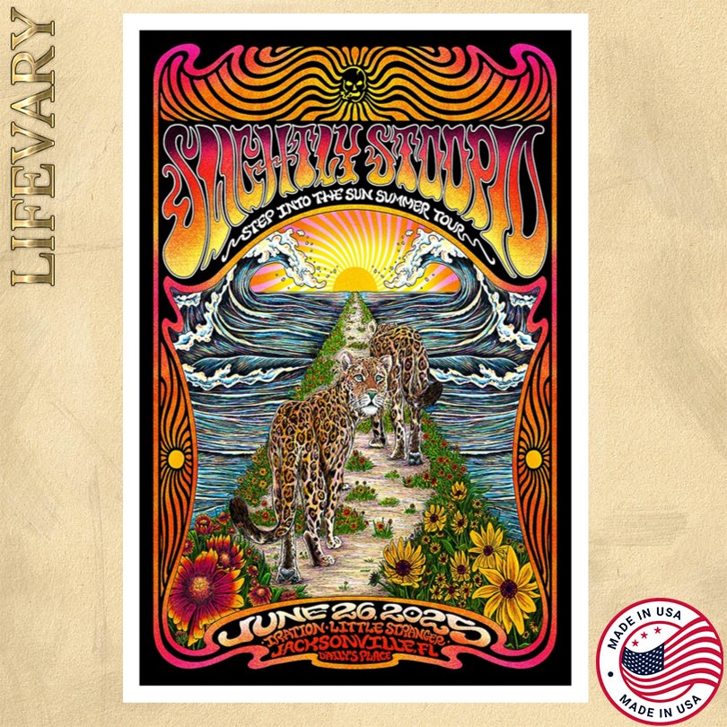 Slightly Stoopid June 26 2025 Daily\'s Place Jacksonville, FL Poster