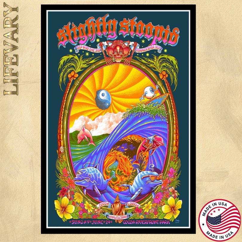 Slightly Stoopid June 29 2025 Cocoa Riverfront Park Cocoa, FL Poster