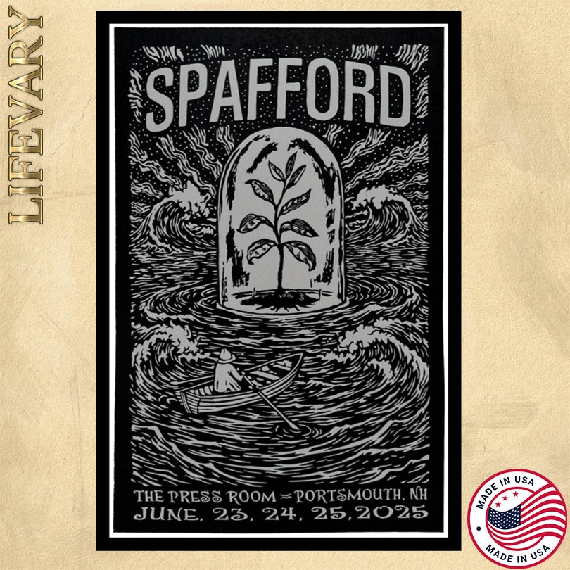 Spafford The Press Room Portsmouth NH June 23-25 2025 Tour Poster