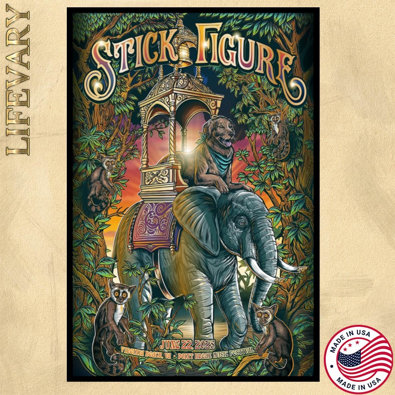 Stick Figure Tour 2025 Virginia Beach, VA Poster