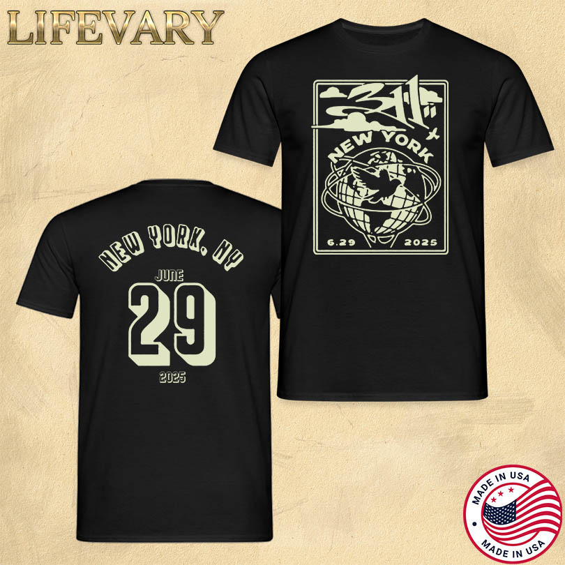 The 311 The Rooftop at Pier 17 New York June 29 2025 Tour Merch