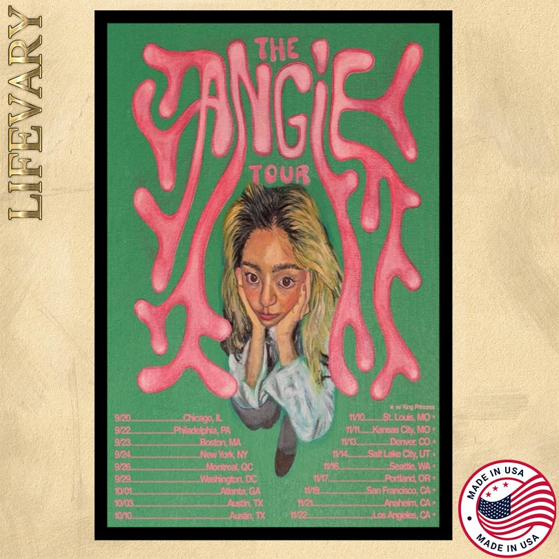 The Angie Tour 2025 Poster