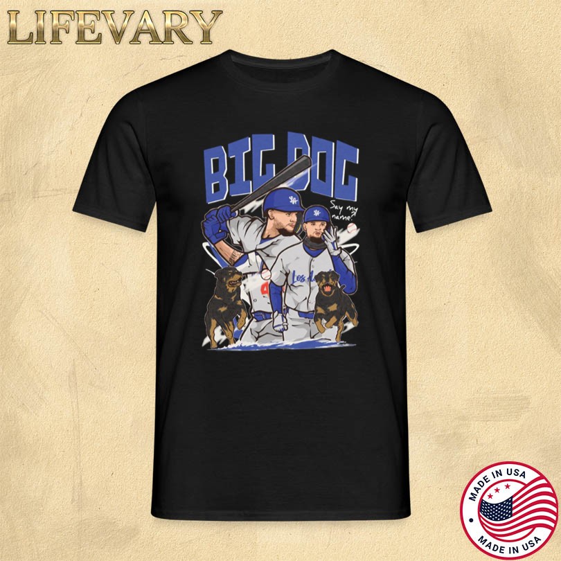 The Big Dog Los Angeles Baseball T-Shirt