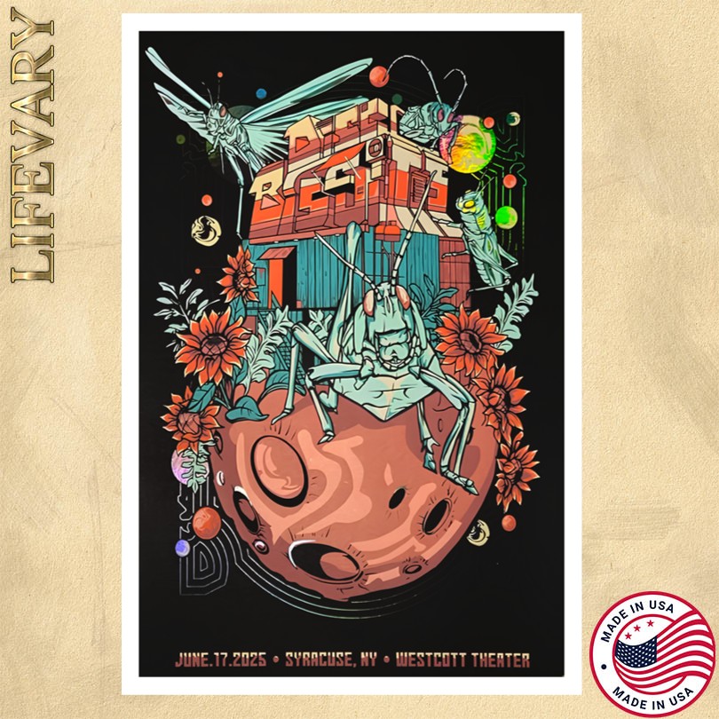 The Disco Biscuits Westcott Theater 06 17 2025 Syracuse, NY Poster