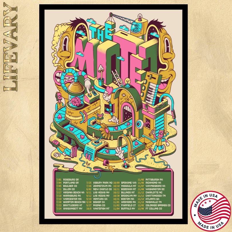 The Motet Big Fall Tour Poster
