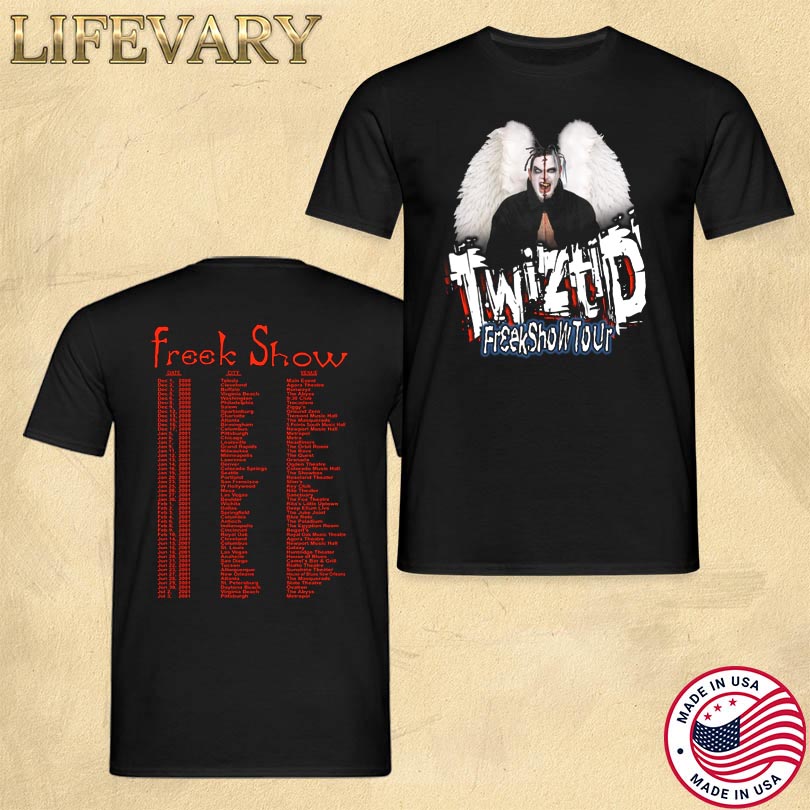 Twiztid Throwback Freek Show Tour Merch