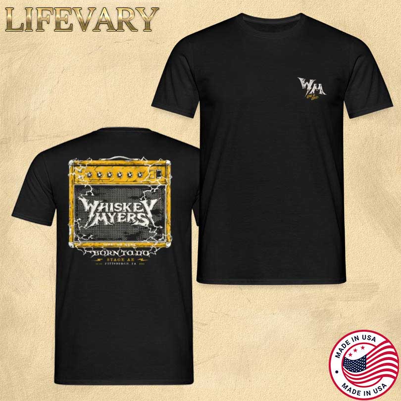 Whiskey Myers Pittsburgh, PA 2025 T-Shirt