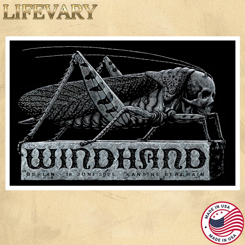 Windhand Berlin Germany June 18 2025 Poster