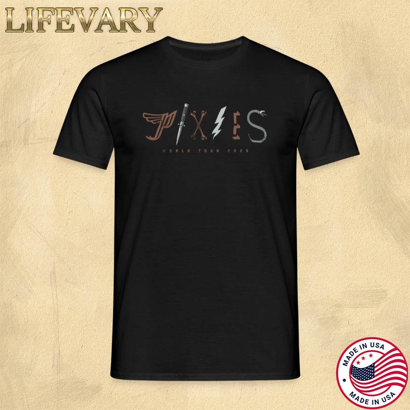 World Tour 2025 Pixies Merch