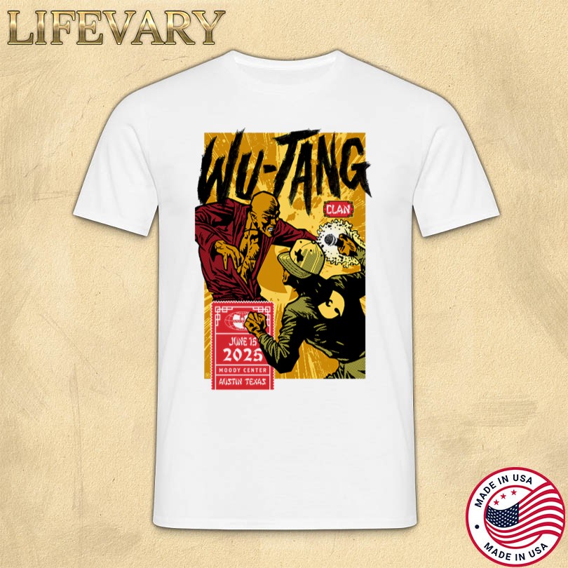 Wu-Tang June 15 2025 Moody Center Austin Texas T-Shirt