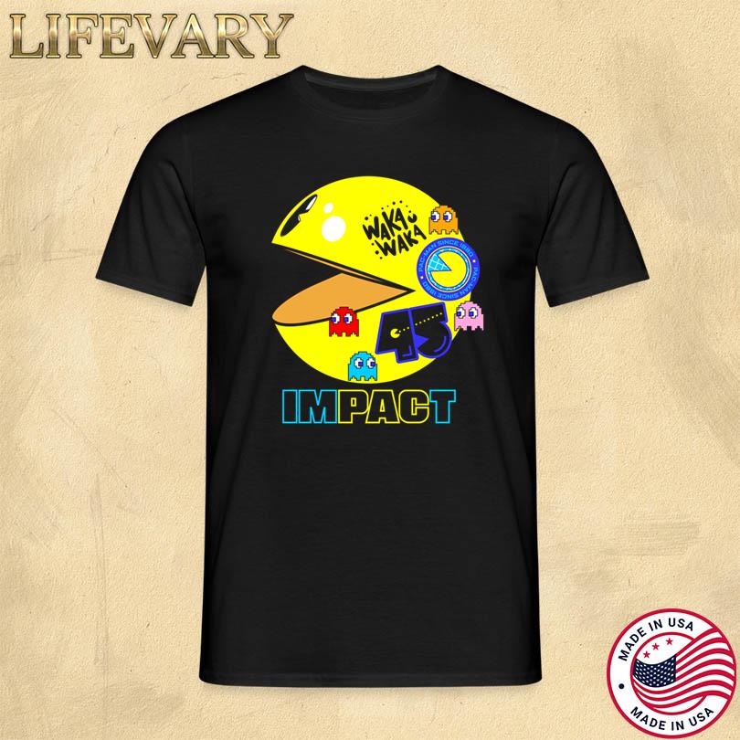 2025 Pac Man Celebrates 45Th Anniversary Shirt