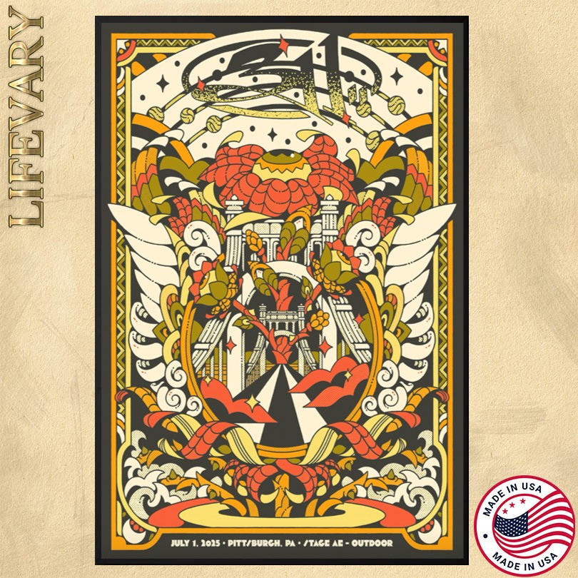 311 July 1 2025 Stage AE Outdoors Pittsburgh, PA Poster