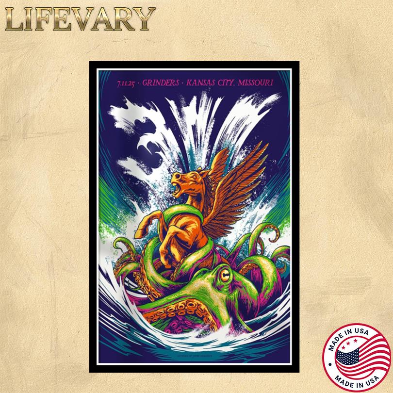 311 Tour Poster – July 11 2025 Kansas City Missouri