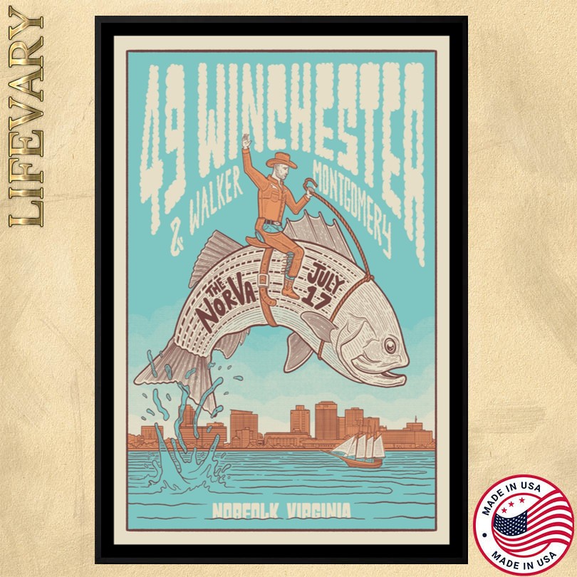 49 Winchester July 17 2025 The Norva Norfolk Virginia Poster