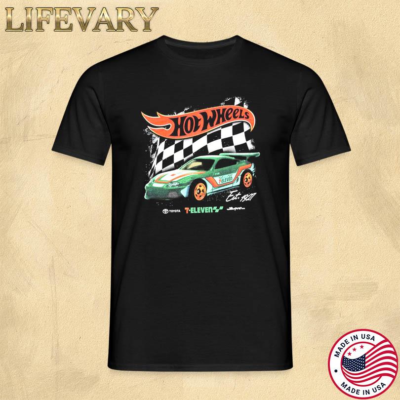 7-Eleven x Hot Wheels Checker Tee