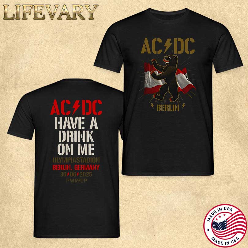 ACDC Berlin Germany 30 06 2025 Tour Merch