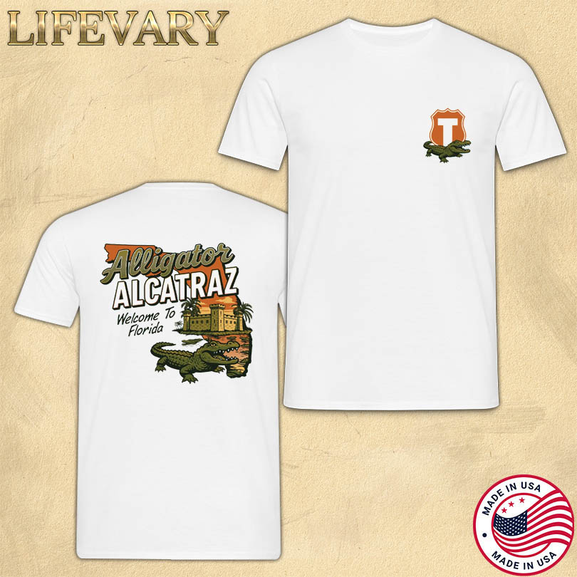Alligator Alcatraz Welcome To Florida T-Shirt