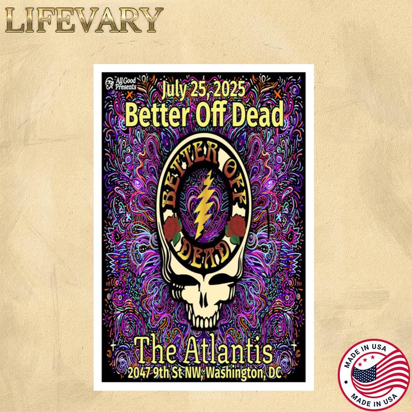 Better Off Dead The Atlantis DC 2025 Poster