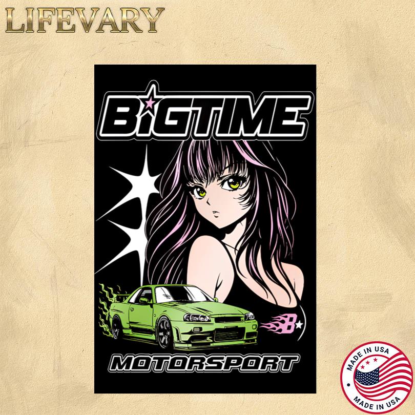 BigTime Motorsport 2025 Poster