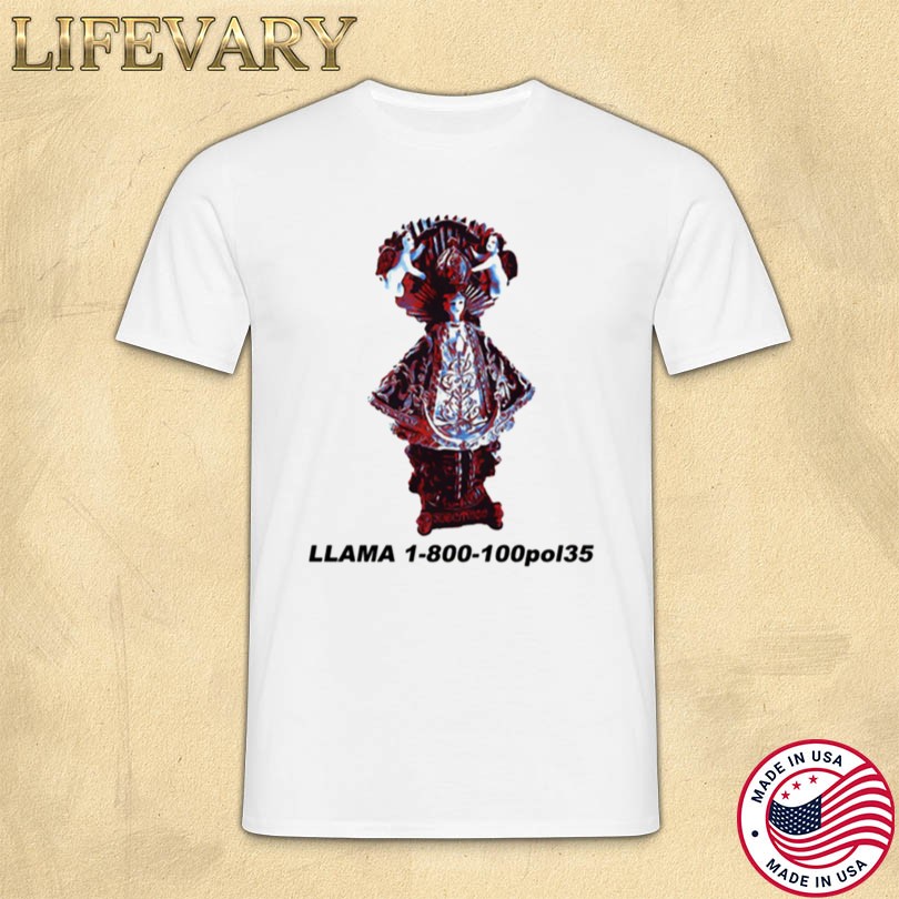 Brray Llama 1-800-100POL35 Shirt