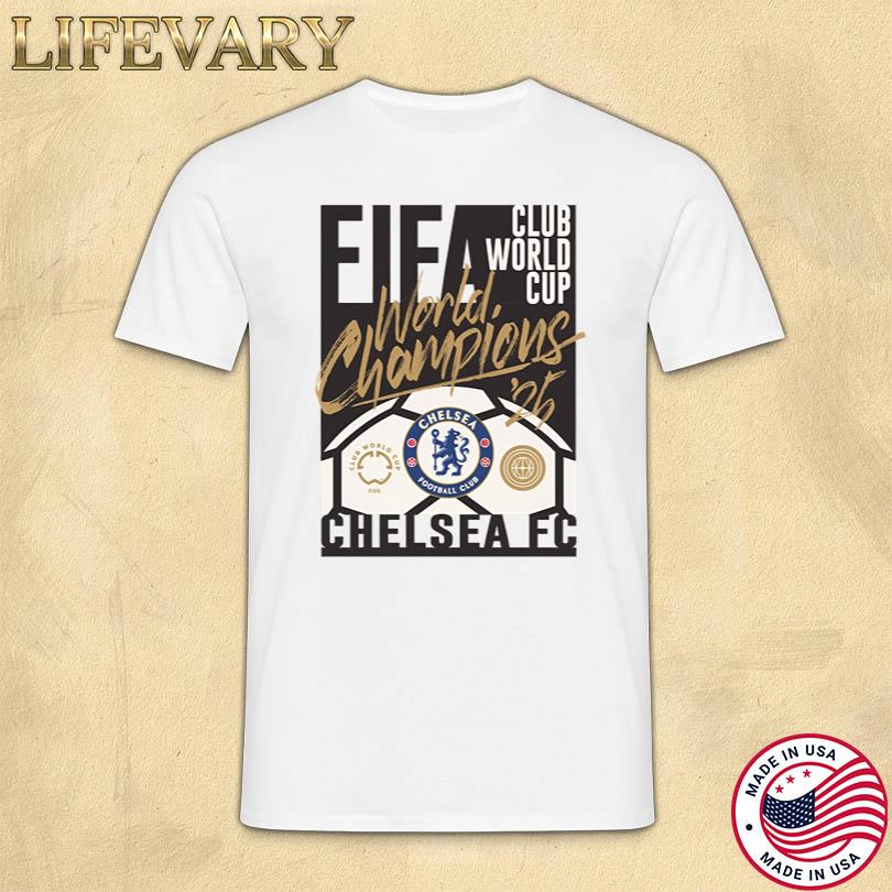 Chelsea 2025 FIFA Club World Cup Champions Tee