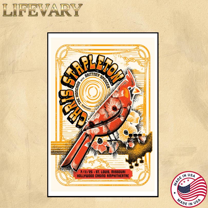 Chris Stapleton St. Louis Jul 11 2025 Poster