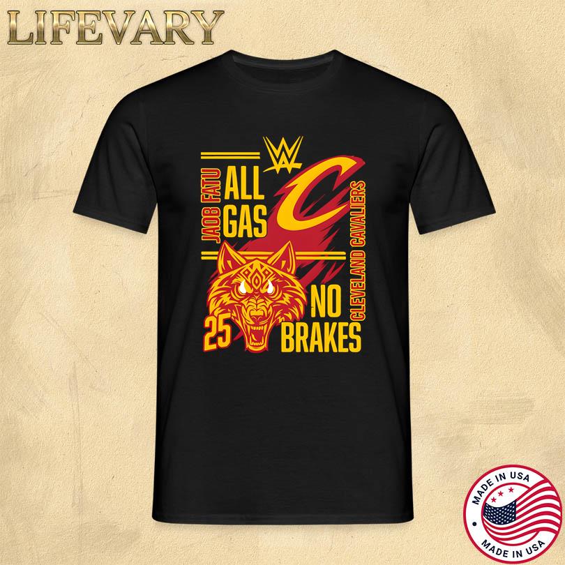 Cleveland Cavaliers All Gas No Brakes Jacob Fatu 2025 shirt