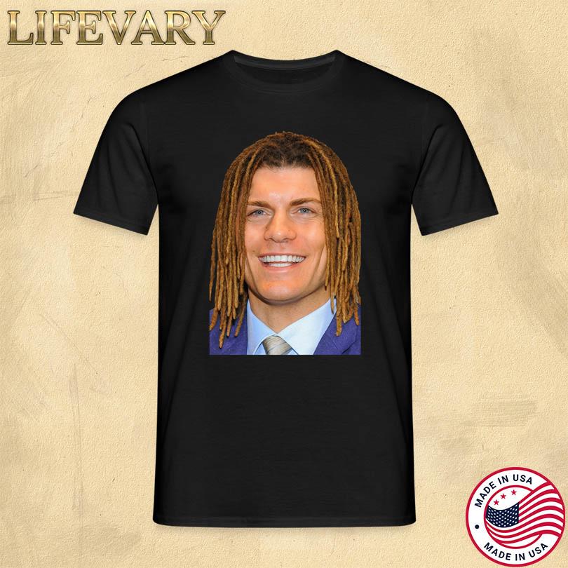 Cody Raheem Rhodes Before He Cut His Dreads Shirt