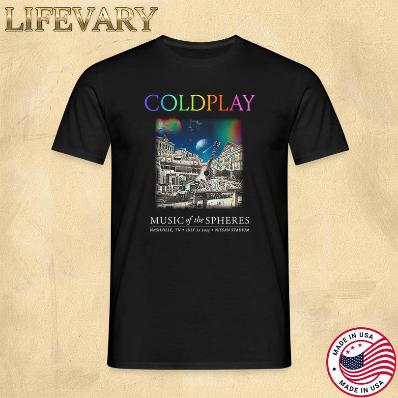 Coldplay THE SPHERES LIMITED EDITION TOUR TEE