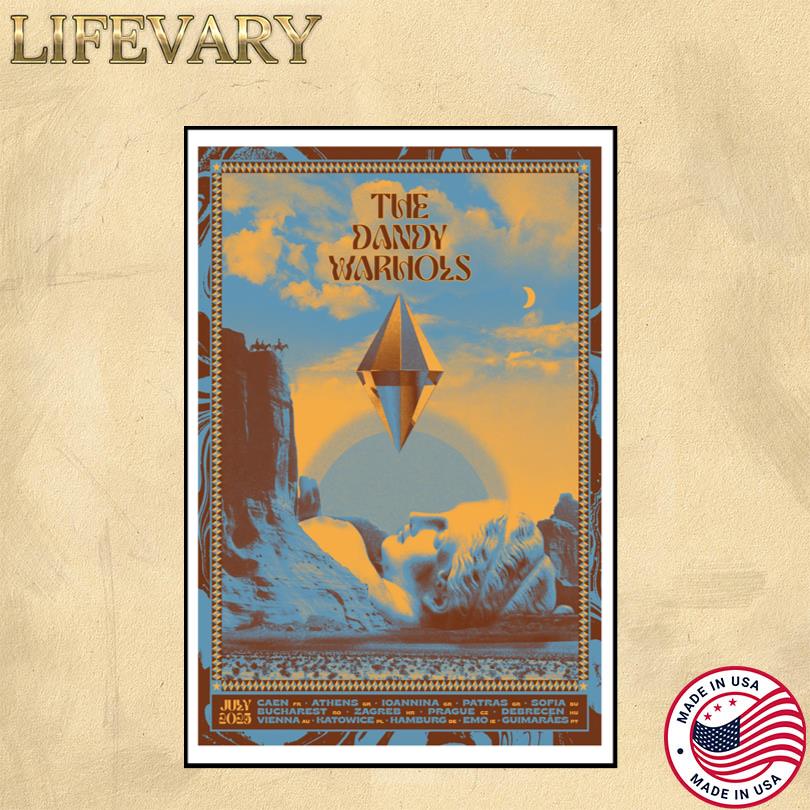 Dandy Warhols July 2025 Poster