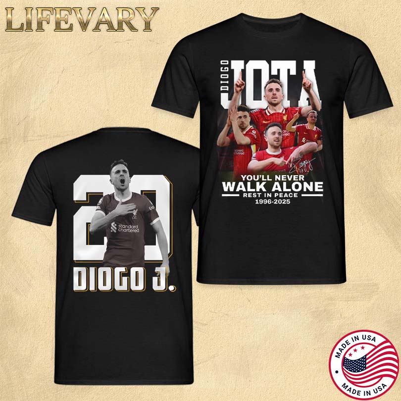 Diogo Jota You’ll Never Walk Alone Rest In Peace T-Shirt