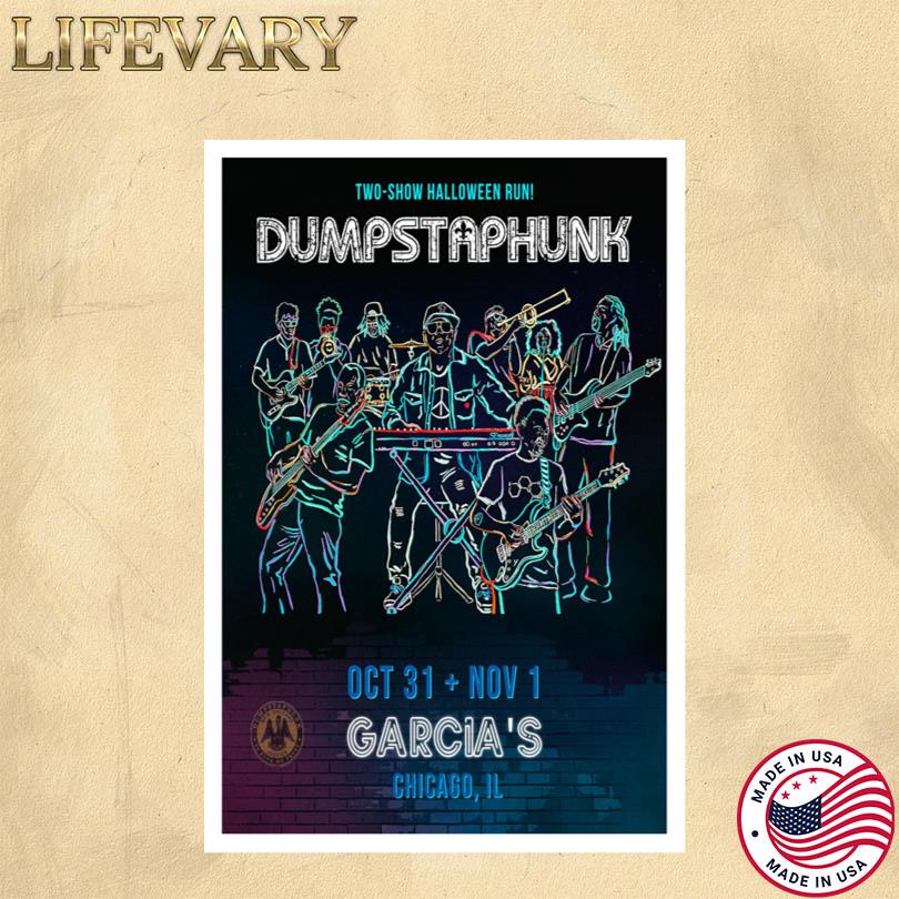 Dumpstaphunk Chicago Show October 31 & November 1 2025 Poster