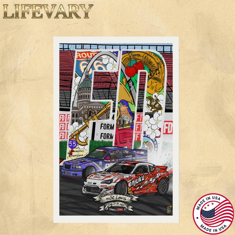 Formula DRIFT St. Louis 2025 Poster