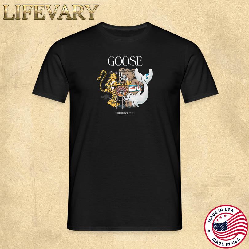 Goose Summer Tour 2025 Merch T Shirt