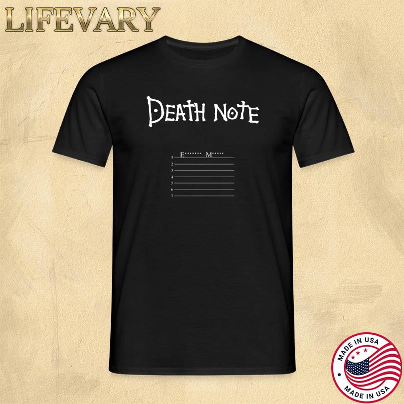 Imranepresents Povculture Death Note T-Shirt