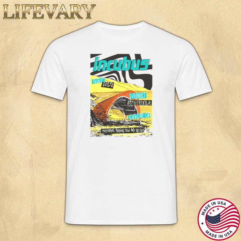 Incubus Limited Edition Uncasville Tour 2025 T Shirt