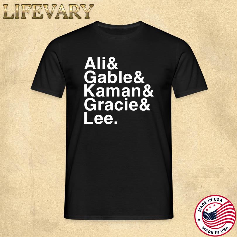 Jacob Bannon Ali & Gable & Kaman & Gracie & Lee Tee