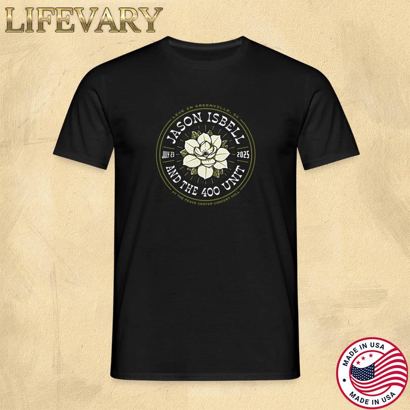 Jason Isbell And The 400 Unit July 23 2025 Peace Center Greenville SC Merch