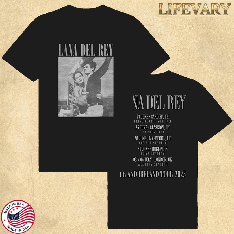 Lana Del Rey 2025 Album Cover Tour Tee