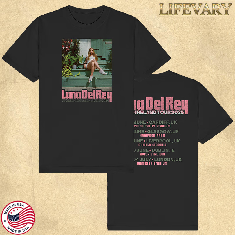 Lana Del Rey 2025 Photo Tour T-Shirt