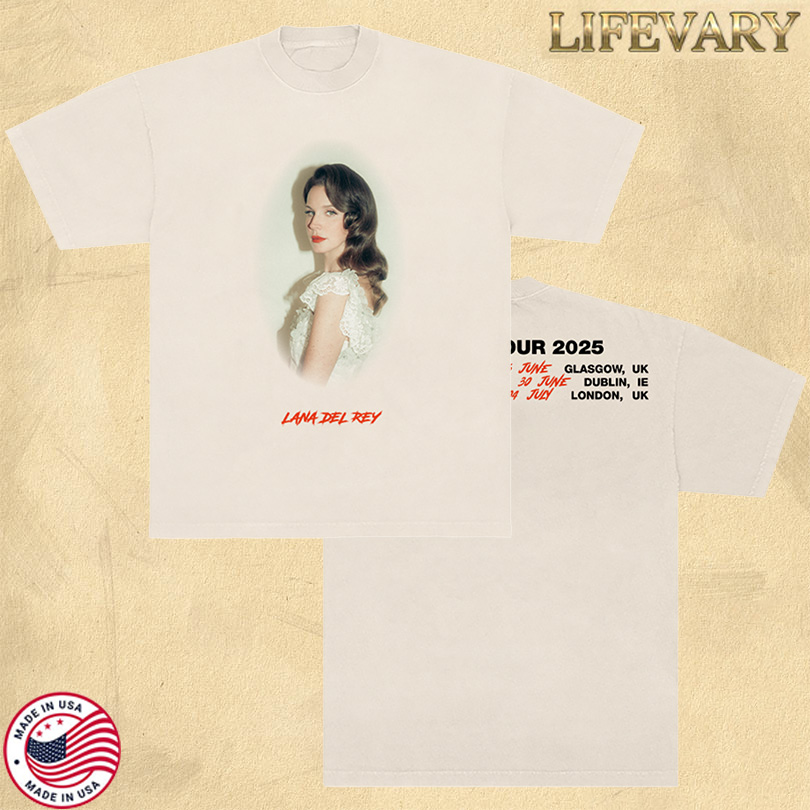 Lana Del Rey 2025 Portrait Tour Tee