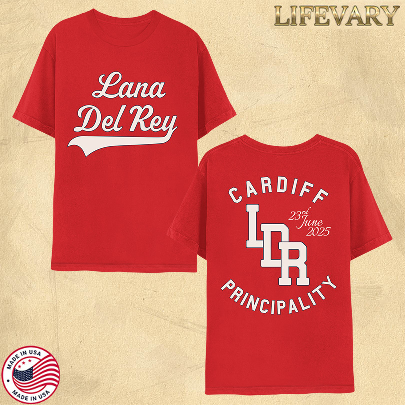 Lana Del Rey Cardiff show at the Principality Stadium 23rd June 2025 Tee