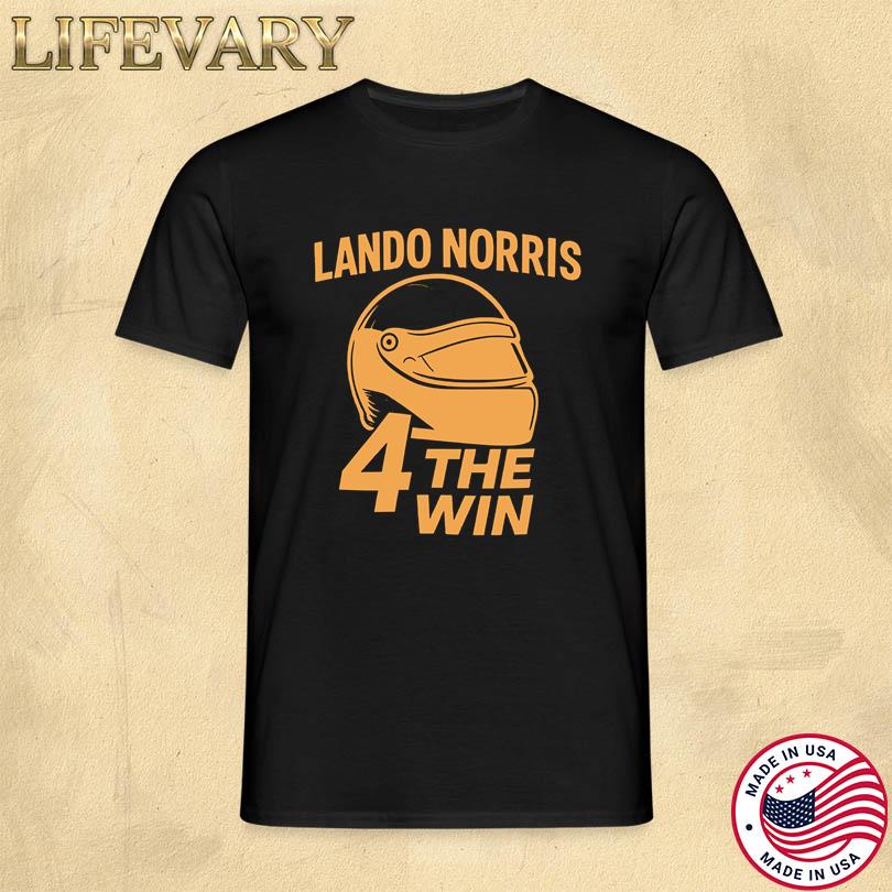 Lando Norris 4 The Win Racing Helmet Shirt