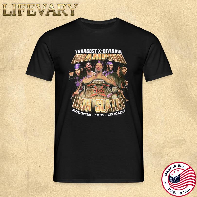 Leon Slater Championship t-shirts