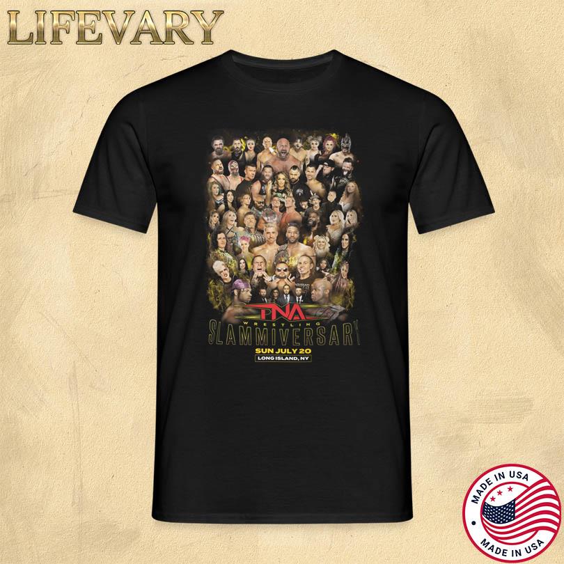 Limited 2025 Slammiversary Roster T-Shirt