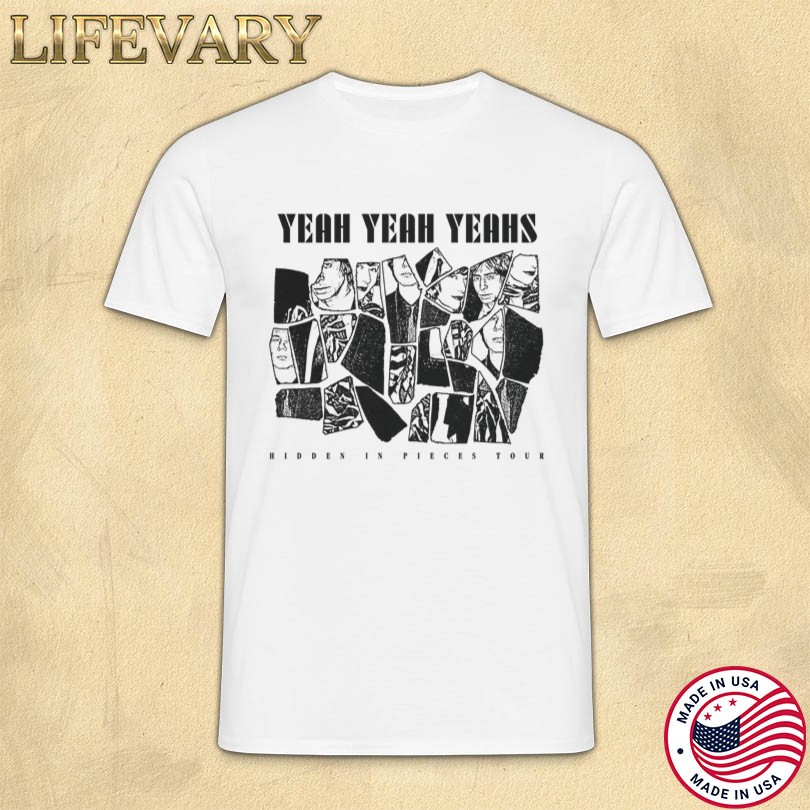 Limited Yeah Yeah Yeahs Hidden In Pieces Tour Shirt