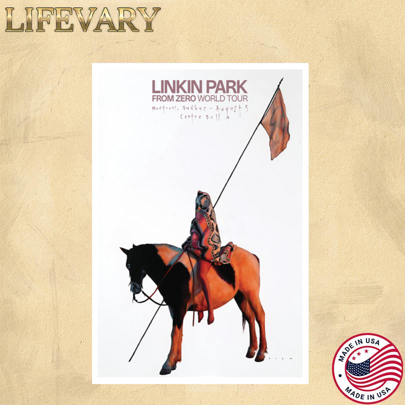Linkin Park Aug 5 2025 Centre Bell. Montreal, QC Poster
